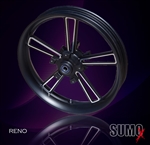 Reno 21 x 3.25 front wheel