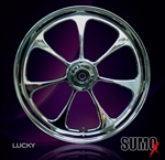 Harley, victory, Indian Lucky 7 Front billet aluminum motorcycle Wheel