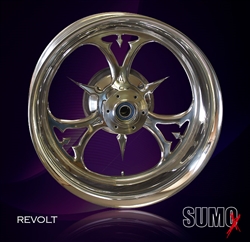 Revolt Custom Billet motorcycle wheel