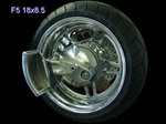 Sumo-X billet aluminum motorcycle wheel